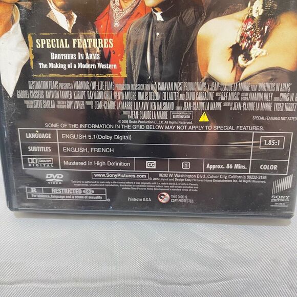 Brothers in Arms DVD Movie 2005 With Case Rated R - Picture 7 of 9